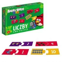 Alexander praca zbiorowa Angry Birds Rio. Gra Puzzle+Liczby - Baśnie, bajki, legendy - miniaturka - grafika 1