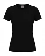 Koszulki i topy damskie - Koszulka damska T-shirt damski Stedman ST2620 Classic-T Organic Black M - miniaturka - grafika 1