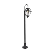Lampy ogrodowe - QAZQA Klassieke buiten lantaarn zwart 135 cm IP44 - Berta - miniaturka - grafika 1