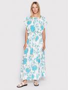Sukienki - Rinascimento Sukienka letnia CFC0109446003 Biały Regular Fit - miniaturka - grafika 1