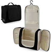 Kosmetyczki, organizery i kuferki - Kosmetyczka organizer podróżny rozkładany wiszący pojemny duży - miniaturka - grafika 1