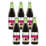 Soki i napoje niegazowane - Bio Food Zakwas z buraków 100% kiszony Zgrzewka 6 x 500 ml Bio - miniaturka - grafika 1
