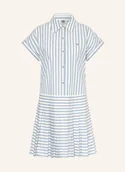 Sukienki - Tommy Hilfiger Sukienka Koszulowa blau - miniaturka - grafika 1