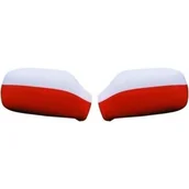 Gadżety dla kibiców - ENERO Flaga Samochodowa Na Lusterka Polska victoriasport-335077-0 - miniaturka - grafika 1
