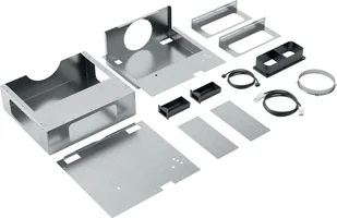 Bosch Bosch DSZ1WW1M1, Cooker hood mounting kit, Stainless steel, 7.14 kg, 1 pcs, 470 mm, 700 mm - Akcesoria i części do okapów - miniaturka - grafika 1