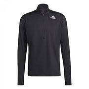 Bluzy męskie - Adidas Męska bluza OTR 1/2 Zip M, czarna, XL GT8936 - miniaturka - grafika 1