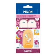 Przybory szkolne - Temperówko - gumka Capsule Roller + 2 gumki MILAN - miniaturka - grafika 1