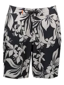 Kąpielówki męskie - Quiksilver Szorty kąpielowe w kolorze szaro-czarnym - miniaturka - grafika 1