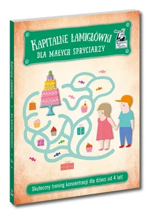 Kapitan Nauka Kapitalne łamigłówki dla małych spryciarzy praca zbiorowa - Książki edukacyjne - miniaturka - grafika 2