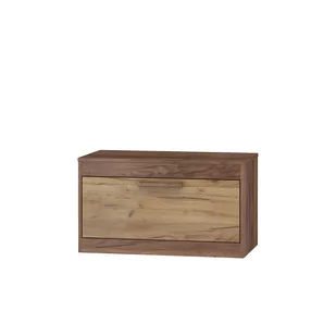 Szafka RTV 1D MXS-33 Maximus MebloCross Dąb Artisan / Biały Połysk - Szafki RTV - miniaturka - grafika 1