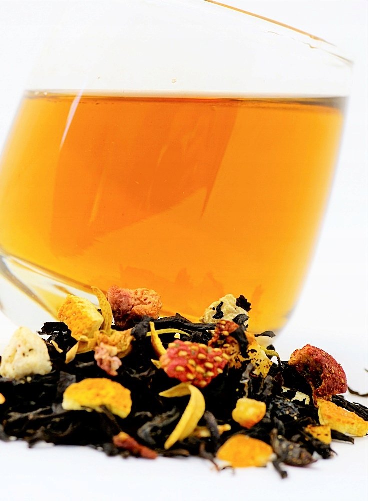 Casablanca 500 g herbata czarna najlepsza malina niezwykły smak