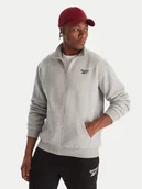 Bluzy męskie - Reebok Bluza RK25144CCM Szary Regular Fit - miniaturka - grafika 1