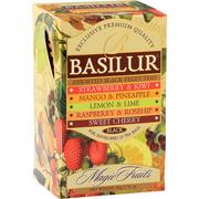 Kawa w kapsułkach i saszetkach - BASILUR BASILUR Herbata Magic Fruits mieszanka w saszetkach 20x2g WIKR-982544 - miniaturka - grafika 1