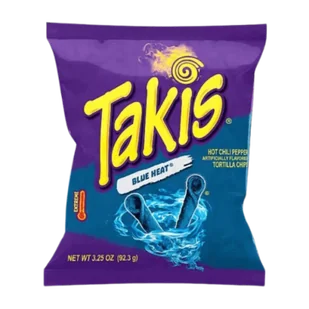 Tortilla Rolls Blue Heat 92,3g Takis - Chipsy - miniaturka - grafika 1