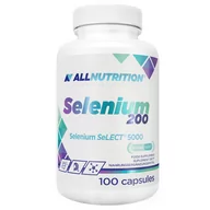 Włosy, skóra, paznokcie - Allnutrition Selenium 200 100 Kapsułek - miniaturka - grafika 1