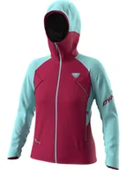 Kurtki i kamizelki sportowe damskie - DYNAFIT Kurtka funkcyjna "TRANSALPER GTX" w kolorze fioletowo-turkusowym - miniaturka - grafika 1