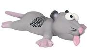 Zabawki dla psów - Trixie Piszczący Lateksowa zabawka szczur/mysz - gryzak dla psa - 22 cm TX-35232 - miniaturka - grafika 1