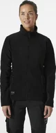 Bluzy damskie - Women's sweater HELLY HANSEN Manchester 2.0 Fleece JKT, black XS - miniaturka - grafika 1