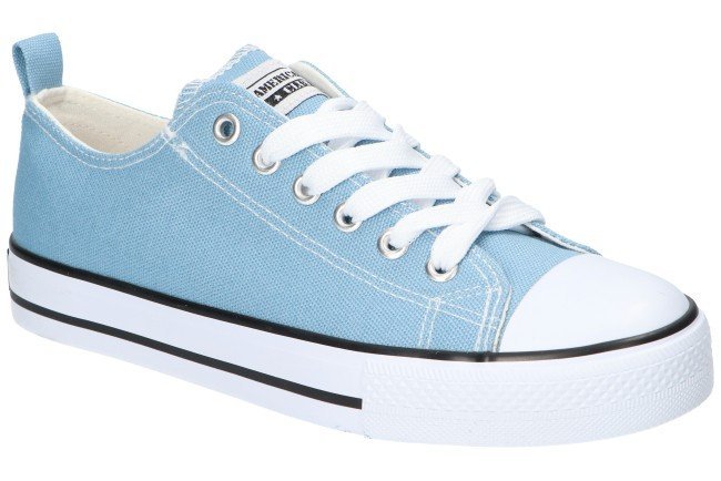 AMERICAN CLUB LH122 ORYGINALNE TENISÓWK MODNE TRAMPKI DAMSKIE BLUE 40