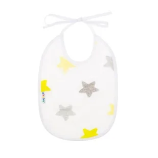 Akuku Śliniak wiązany gwiazdki A1665, 1 szt. -> Wysyłka 1,99 - odbiór w Żabce - Śliniaki i fartuszki - miniaturka - grafika 1