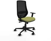 Fotele i krzesła biurowe - Krzesło Biurowe Piqueras y Crespo D036N0W Kolor Zielony - miniaturka - grafika 1