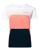 Koszulki rowerowe - Damska koszulka rowerowa VAUDE Moab T-Shirt VI White 38 - miniaturka - grafika 1