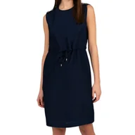 Sukienki - Sukienka damska Trussardi Linen na co dzień lniana-XL - miniaturka - grafika 1