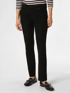 Spodnie damskie - Marc O'Polo - Sztruksy damskie  Alby Straight, czarny - miniaturka - grafika 1