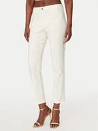 Spodnie damskie - Rinascimento Spodnie materiałowe CFC0128650003 Biały Regular Fit - miniaturka - grafika 1