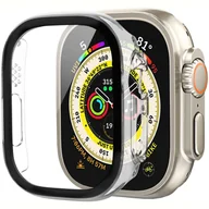 Filtry prywatyzujące - Etui ochronne 2w1 nakładka z szkłem Alogy Classic Case do Apple Watch Ultra 49mm Przezroczyste - miniaturka - grafika 1