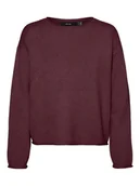 Swetry damskie - Vero Moda Sweter w kolorze bordowym - miniaturka - grafika 1