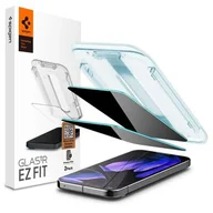 Szkła hartowane na telefon - Szkło prywatyzujące SPIGEN Glas.TR EZ Fit do Google Pixel 9/9 Pro (2 szt.) - miniaturka - grafika 1