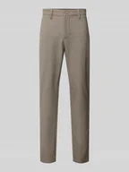 Spodnie męskie - Chinosy o kroju slim fit z dodatkiem wiskozy model ‘MARK’ - miniaturka - grafika 1