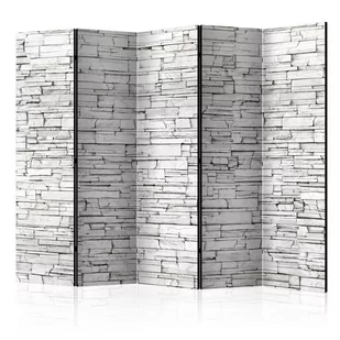Parawan 5-częściowy - Białe zaklęcie II [Room Dividers] (rozmiar 225x172) - Parawany - miniaturka - grafika 1