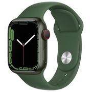 Smartwatch - Apple Watch 7 LTE 41mm Green Aluminum/Clover Sport - miniaturka - grafika 1