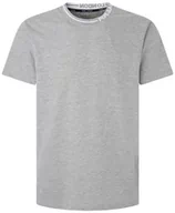 Koszulki męskie - Pepe Jeans Koszulka męska Warian, Szary (ciemnoszary Marl), XL - miniaturka - grafika 1