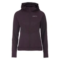 Bluzy damskie - Damska Bluza CRAFT ADV ESSENCE JERSEY HOOD JACKET 2 W 1915288-499000 – Fioletowy - miniaturka - grafika 1
