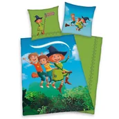 Pościel dla dzieci - Herding Dziecięca pościel bawełniana Petronela Apfelmus, 140 x 200 cm, 70 x 90 cm - miniaturka - grafika 1