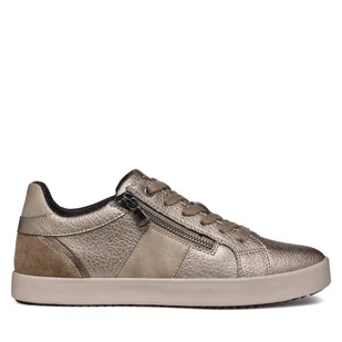 Sneakersy Geox D Blomiee D366HE 02N22 C6029 Beżowy - Sneakersy damskie - miniaturka - grafika 1