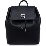 Plecaki - Karl Lagerfeld Skórzany plecak k/ikonik 2.0 - miniaturka - grafika 1