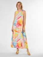 Sukienki - Emily van den Bergh Sukienka damska Kobiety wiskoza wyrazisty róż|żółty|wielokolorowy wzorzysty, 36 - miniaturka - grafika 1