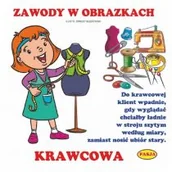 Książki edukacyjne - ZAWODY W OBRAZKACH KRAWCOWA Zofia Kaliska - miniaturka - grafika 1