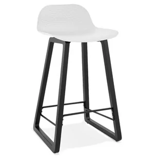 Kokoon Design Hoker Miki Mini biały BS01680WH - Taborety i hokery - miniaturka - grafika 1