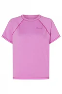 Koszulki sportowe damskie - Damska koszulka treningowa Marmot Windridge Short-Sleeve T-Shirt - różowa - MARMOT - miniaturka - grafika 1