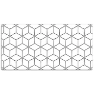 Podkładki na biurko - Mata na biurko Geometryczne sześciany 120x60 cm - miniaturka - grafika 1