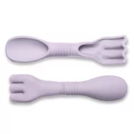 Zabawki do piasku - Grabki i łopatka 2w1 Scrunch - Lila - miniaturka - grafika 1