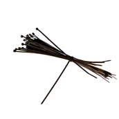 Akcesoria do ogrodzeń - Opaska zaciskowa brąz opak.100 sztuk - miniaturka - grafika 1