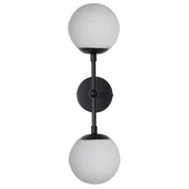Lampy ścienne - Kinkiet podwójny czarny DORADO Maxi - miniaturka - grafika 1