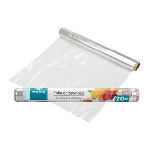 Folia do żywności Gratka 20m - Folia, papier śniadaniowy, serwetki - miniaturka - grafika 1