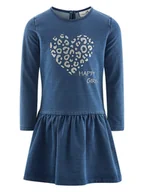 Sukienki - happy girls by Eisend Sukienka dżinsowa w kolorze niebieskim - miniaturka - grafika 1